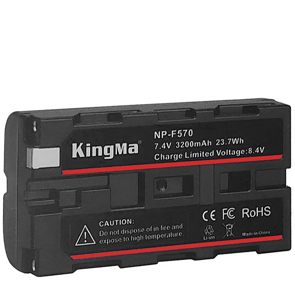 Аккумулятор KingMa NP-F570 3200mAh  