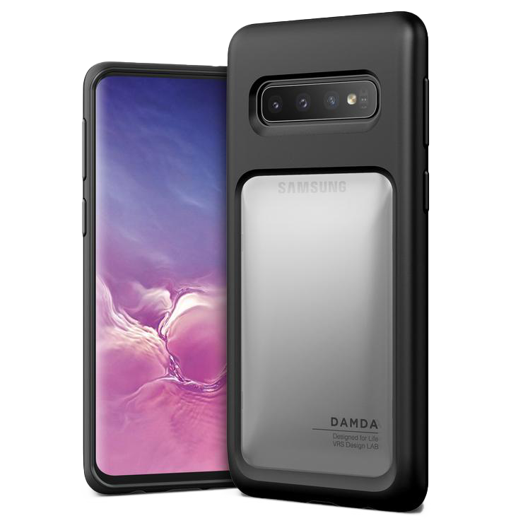 Чехол VRS Design Damda High Pro Shield для Galaxy S10 Misty Black 