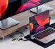Хаб Satechi Type-C Dual Multimedia Adapter для Macbook Серый - Изображение 201943