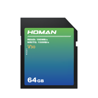 Артикул: 69960. Карта памяти Homan UHS-I SDXC (V30) 64Gb
