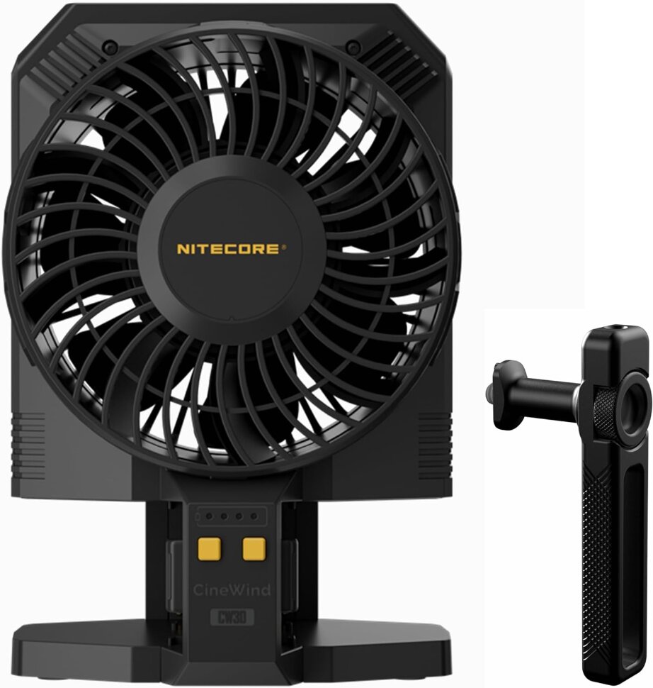 

Портативный вентилятор Nitecore CW30 Cine Wind с рукояткой CW30+Handle