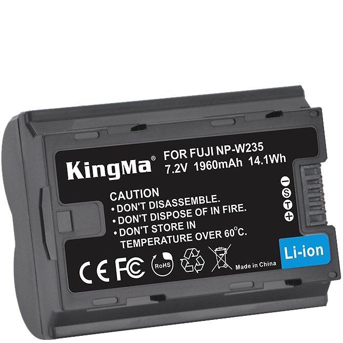 Аккумулятор KingMa NP-W235 1960mAh 