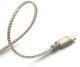 Кабель REQUIRED Braided MFI Lightning to USB Шампань - Изображение 39190
