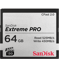 Артикул: 21461. Карта памяти SanDisk Extreme Pro CFAST 2.0 64GB VPG130