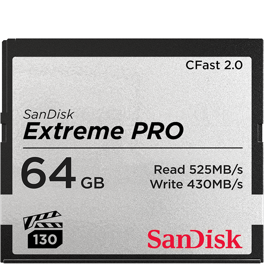 Карта памяти SanDisk Extreme Pro CFAST 2.0 64GB VPG130 