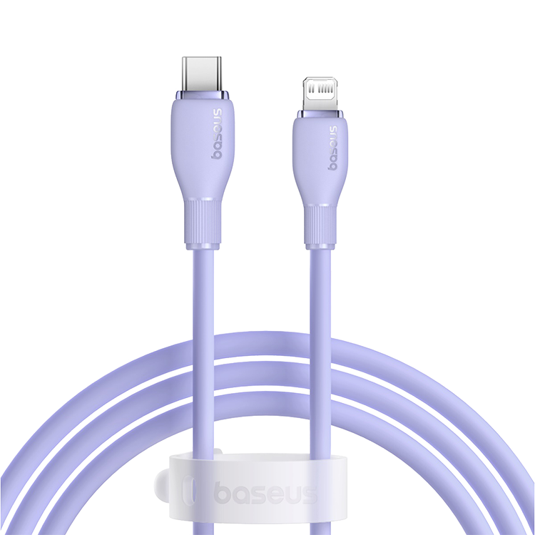 

Кабель Baseus Pudding Type-C - Lightning 20W 1.2м Фиолетовый P10355701511-00