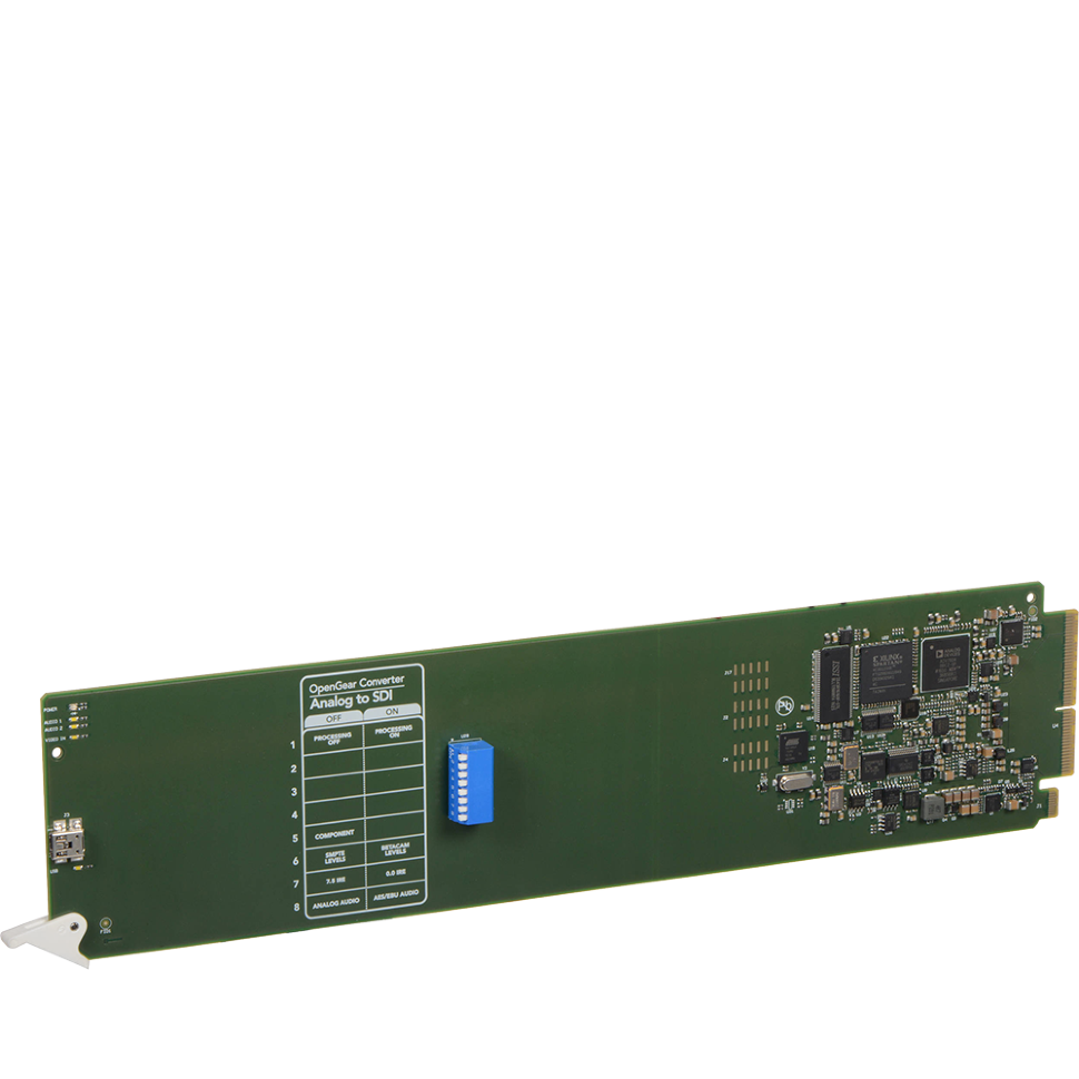 Плата конвертер Blackmagic OpenGear Converter Analog - SDI 
