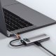 Хаб Baseus Metal Gleam 5-in-1 Серый - Изображение 162534