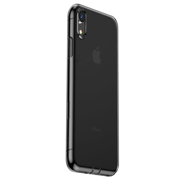 Чехол Baseus Simplicity для iPhone XR Прозрачный чёрный 