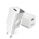 Сетевой адаптер Baseus BX02 для беспроводной зарядки Белый - Изображение 88092