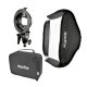 Софтбокс Godox SFUV8080 для накамерной вспышки - Изображение 102999
