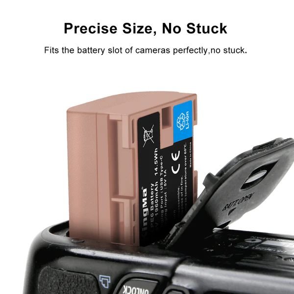 

Аккумулятор Kingma LP-E6 1960mAh Type-C T-LPE6