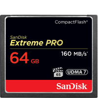 Артикул: 21462. Карта памяти SanDisk Extreme Pro CF 64 GB VPG 65, UDMA 7