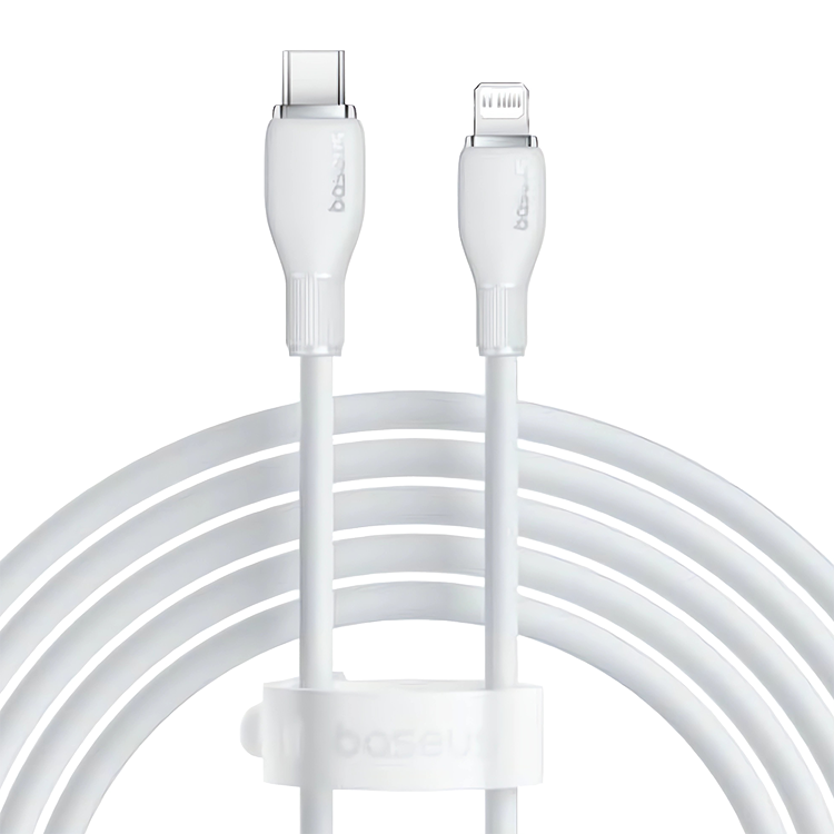 

Кабель Baseus Pudding Type-C - Lightning 20W 2м Белый P10355701221-01