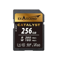 Артикул: 82262. Карта памяти Exascend Catalyst UHS-II SD V60 256GB
