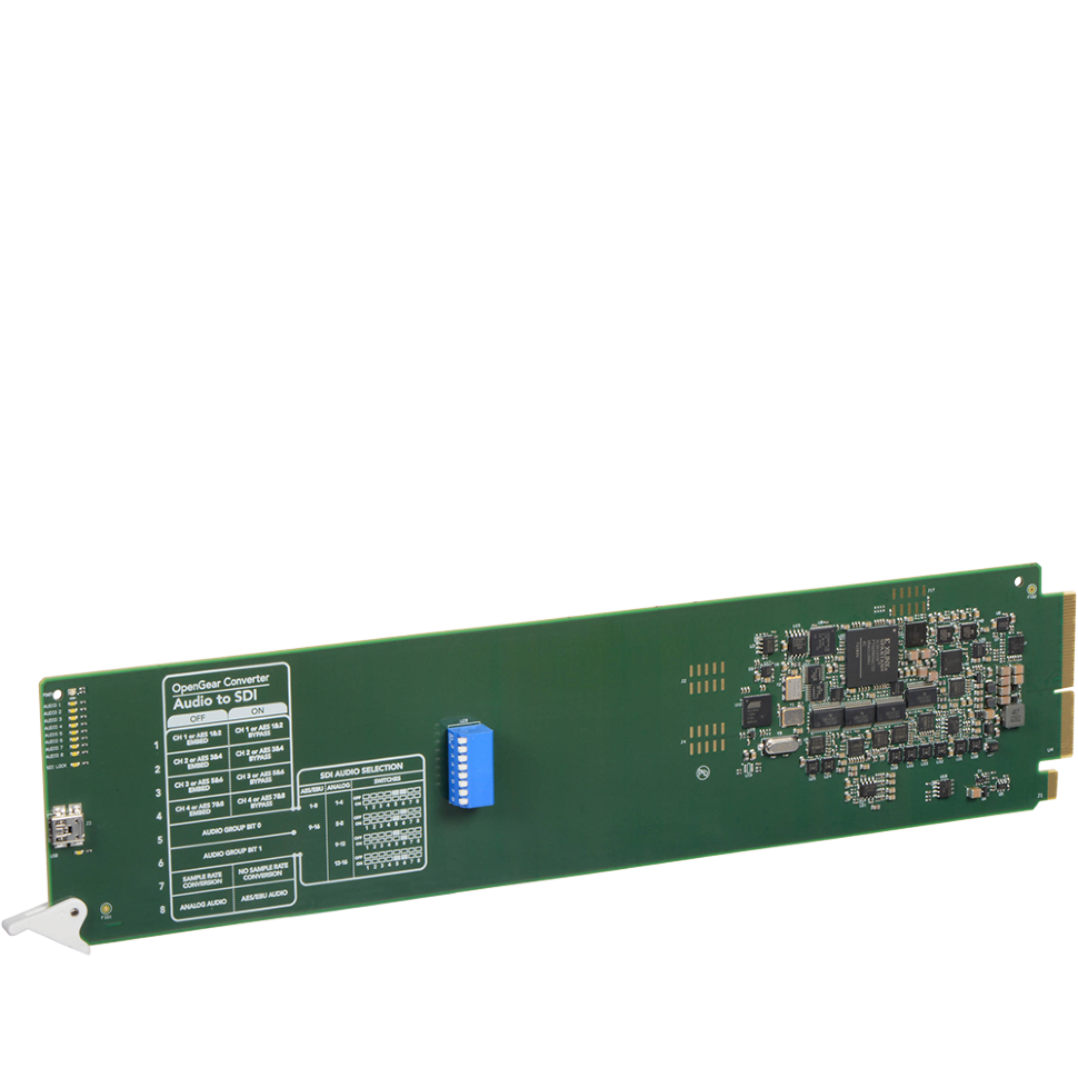 Плата конвертер Blackmagic OpenGear Converter Audio - SDI 