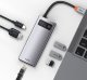 Хаб Baseus Metal Gleam 6-in-1 Серый - Изображение 162552