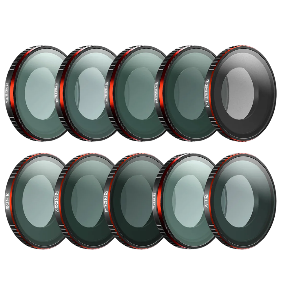 Комплект светофильтров Freewell MEGA для Insta360 Go Ultra (10 шт) 