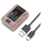 Аккумулятор Kingma NP-FZ100 2000mAh Type-C - Изображение 195503
