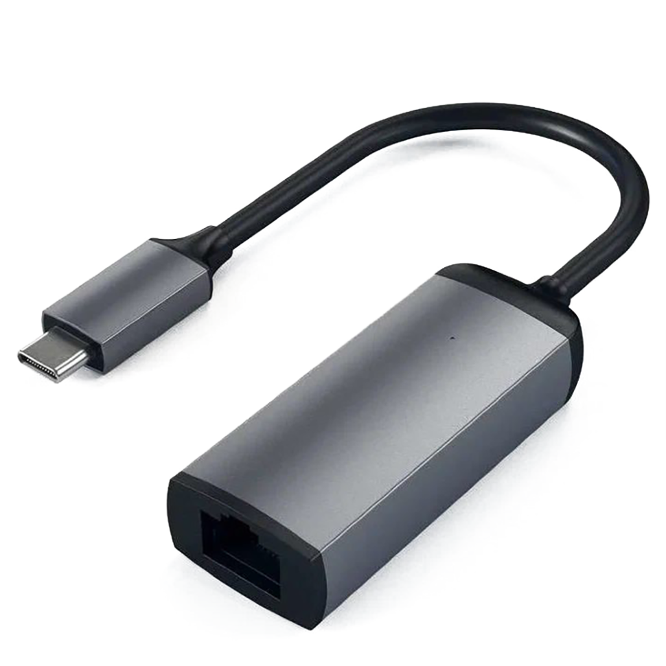 Адаптер Satechi Type-C Gigabit Ethernet adapter Серый 