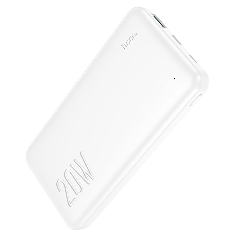 Внешний аккумулятор HOCO J87 Tacker 10000mAh 20W Белый 