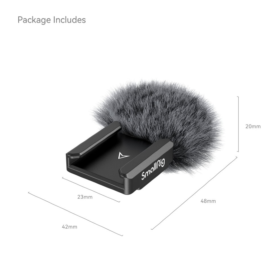 

Ветрозащита ворсовая SmallRig 4245 для Panasonic LUMIX G9 II / S5 II / S5 IIX