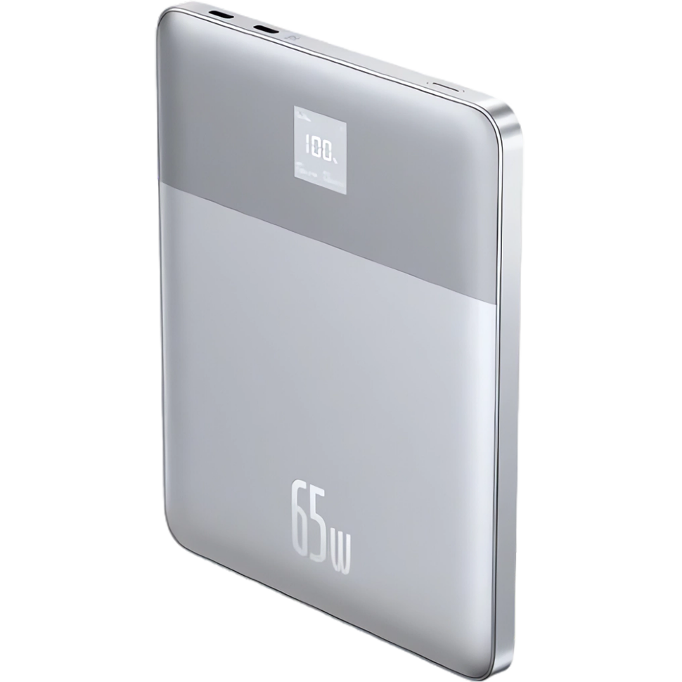 Внешний аккумулятор Baseus Blade2 Intelligent Edition 12000mAh 65W Серебро 