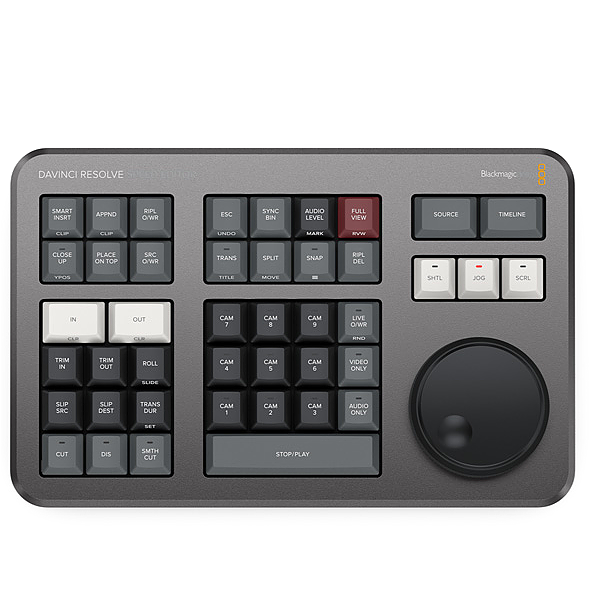 

Клавиатура Blackmagic DaVinci Resolve Speed Editor DV/RES/BBPNLMLEKA