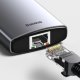 Хаб Baseus Metal Gleam 8-in-1 Серый - Изображение 162556