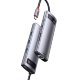 Хаб Baseus Metal Gleam 8-in-1 Серый - Изображение 162564