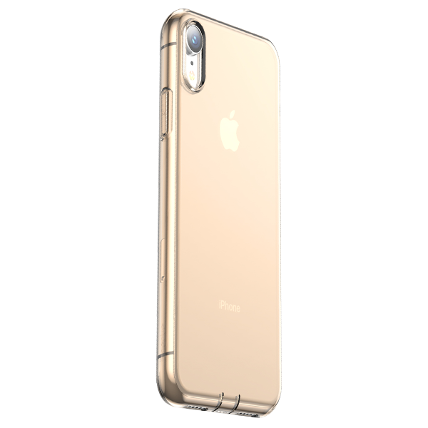 Чехол Baseus Simplicity (dust-free) для iPhone XR Transparent Gold 