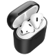 Чехол с беспроводной зарядкой Baseus для Airpods Чёрный - Изображение 81743