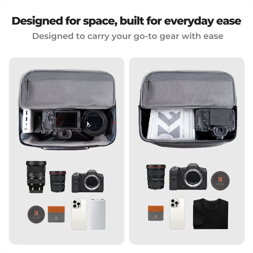 

Сумка K&F Concept Waterproof Urban Wander Sling 10L KF13.212