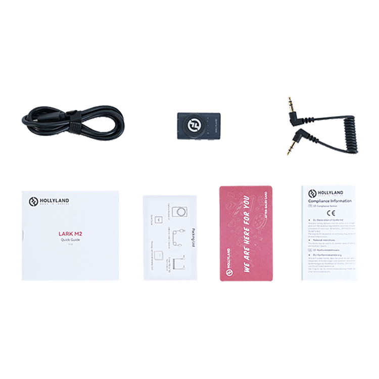 Приёмник Hollyland Lark M2 Camera Receiver Чёрный