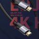 Кабель Baseus Enjoyment HDMI 4KHD 3м Серый - Изображение 109573