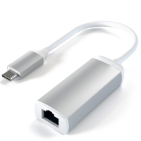 Артикул: 28463. Адаптер Satechi Type-C Gigabit Ethernet adapter Серебро