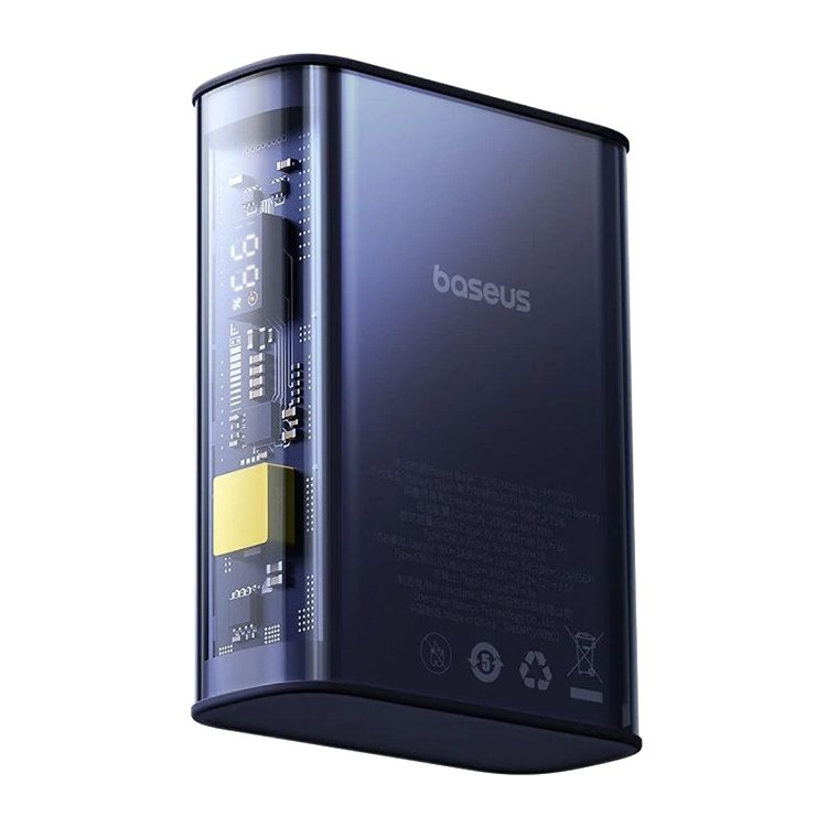 

Внешний аккумулятор Baseus Explorer 20000mAh 22.5W Синий P10019701302-00
