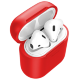Чехол с беспроводной зарядкой Baseus для Airpods Красный - Изображение 81753