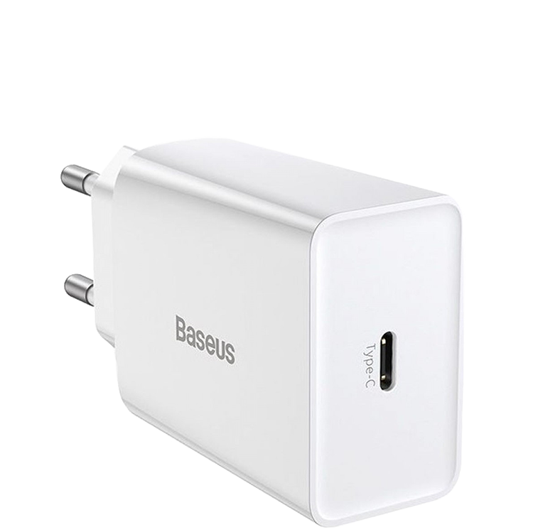 Сетевой адаптер Baseus Speed 1C 20W Белый 
