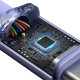 Кабель Baseus Crystal Shine CW-FXP Type-C 100W 1.2м Синий - Изображение 206384