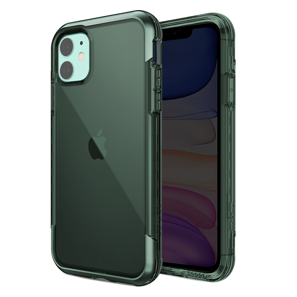 Чехол X-Doria Defense Air для iPhone 11 Зелёный 