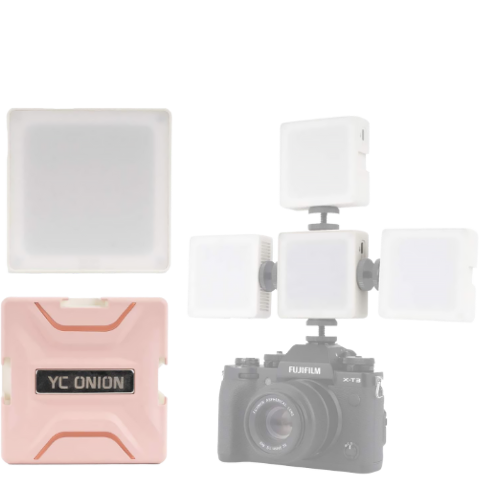 Осветитель YC Onion Brownie LED CCT Розовый 