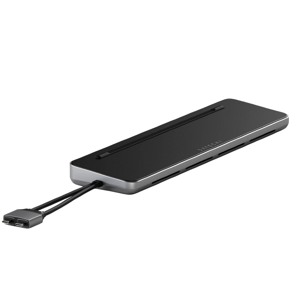 Хаб Satechi Dual Dock Stand NVMe SSD 
