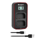 Зарядное устройство KingMa Dual Battery Charger для DMW-BLF19 - Изображение 274081