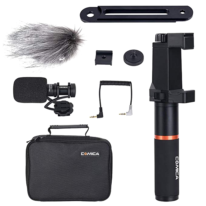 

Микрофон CoMica CVM-VM10-K4 с держателем