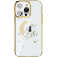 Чехол PQY Moon для iPhone 13 Pro Flower - Изображение 210252