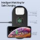 Беспроводная зарядка Baseus Smart 3in1 Phone+Watch+Pods (18W MAX) Чёрная - Изображение 96231