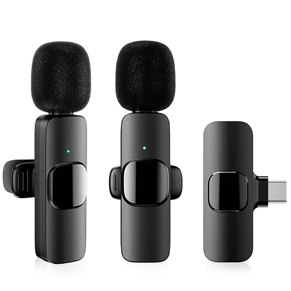 Радиосистема Apexel K9 (TX + 2 RX) Type-C 