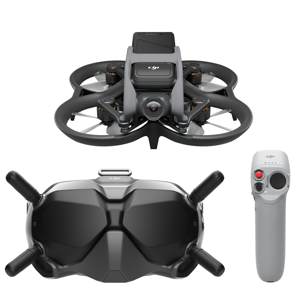 Квадрокоптер DJI Avata Fly Smart Combo (FPV Goggles V2) 