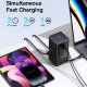 Сетевой адаптер Baseus PowerCombo Retractable-C 65W Чёрный - Изображение 214760